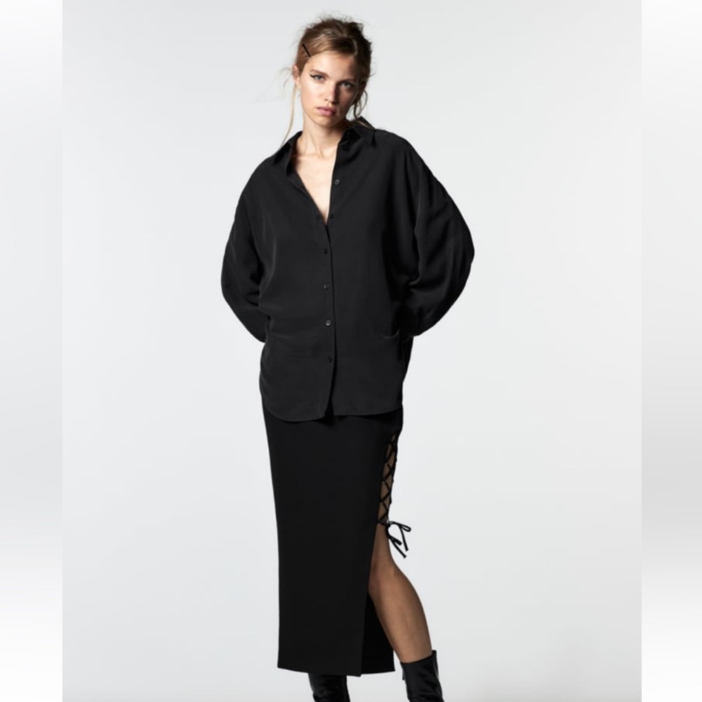 Zara Soft Oversized Shirt